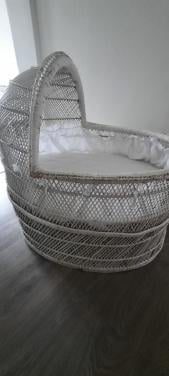 Vintage rotan wieg
