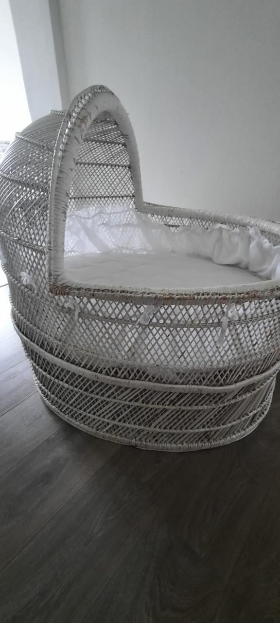 Vintage rotan wieg