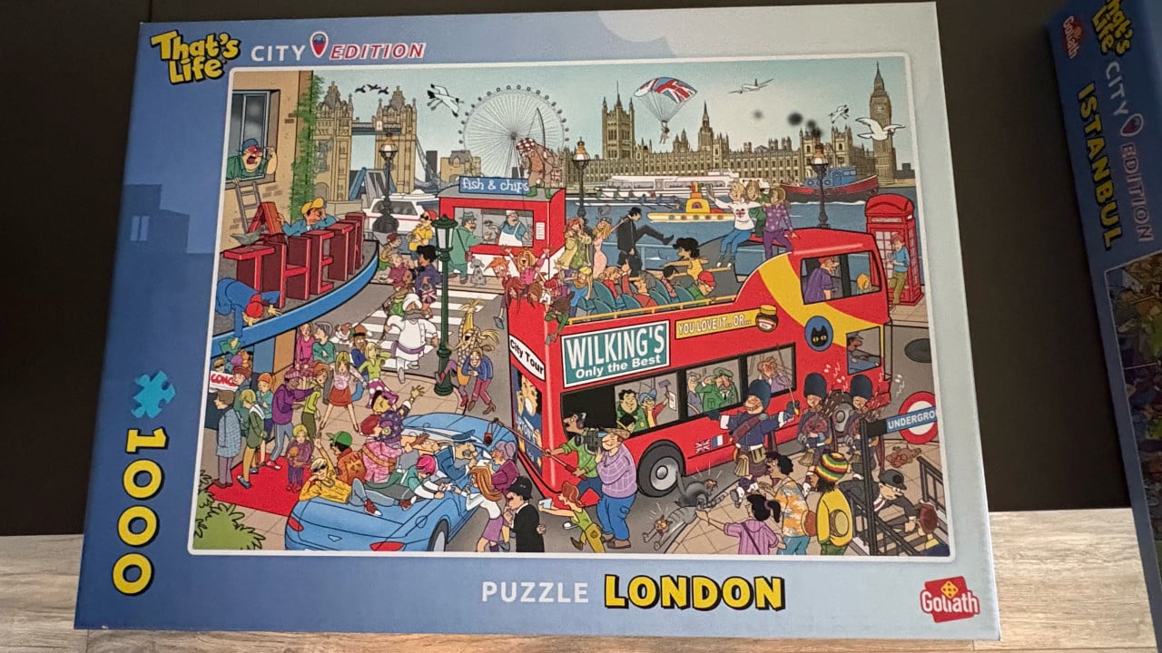 3 puzzels That’s life city edition