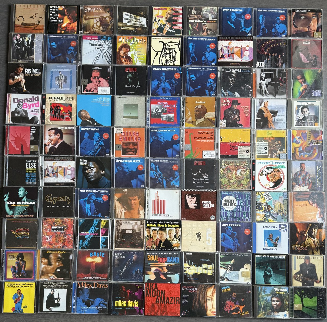 120 Jazz cd's