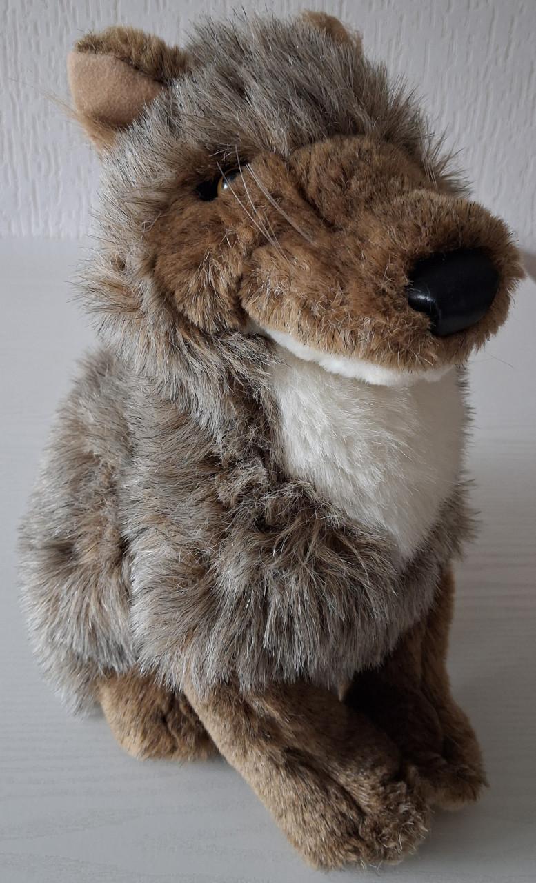 Folkmanis handpop knuffel Coyote (retired)