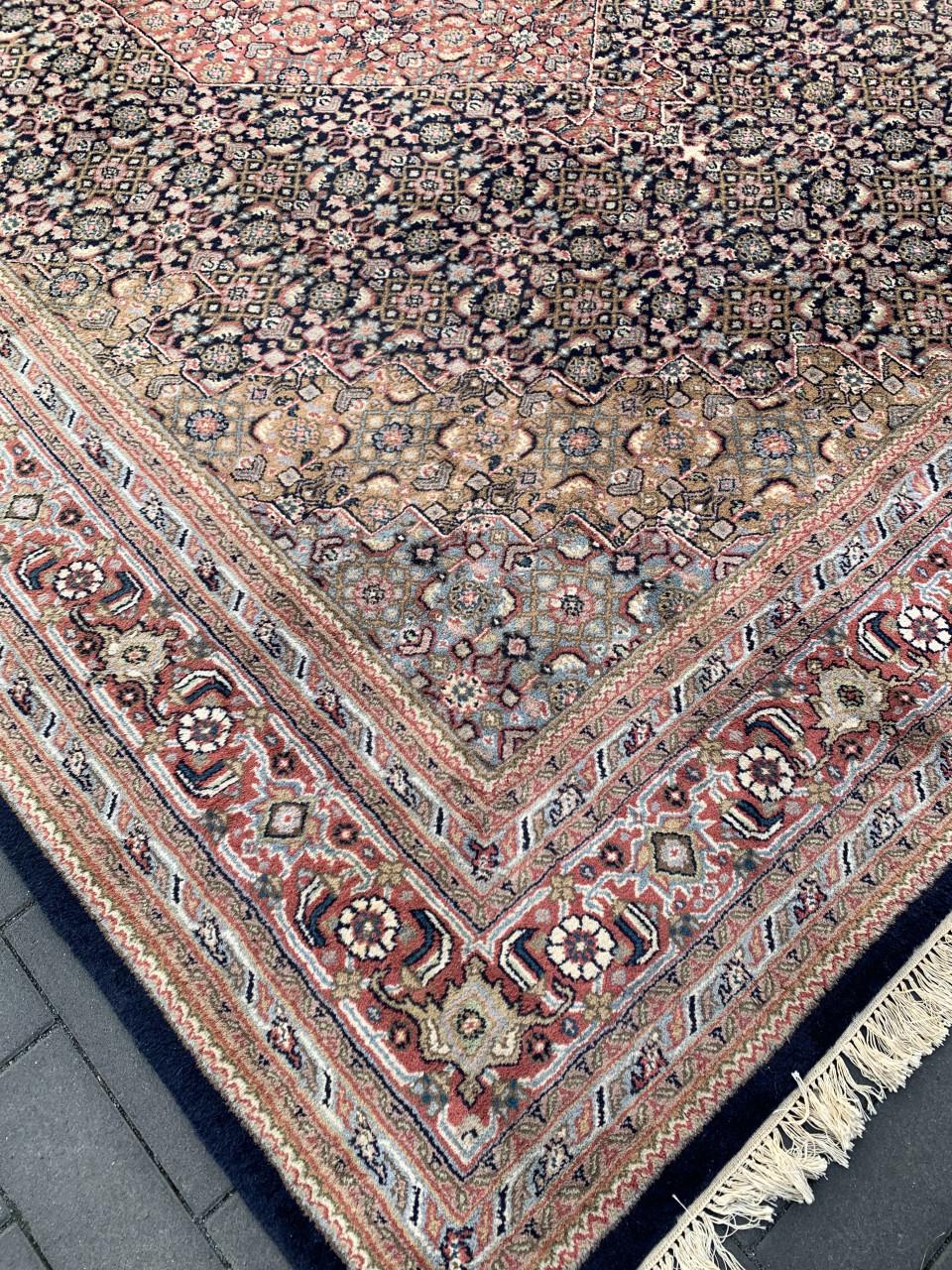 💖Prachtig Sfeervol Kleurrijk Handgeknoopt Vintage Vloerkleed💖