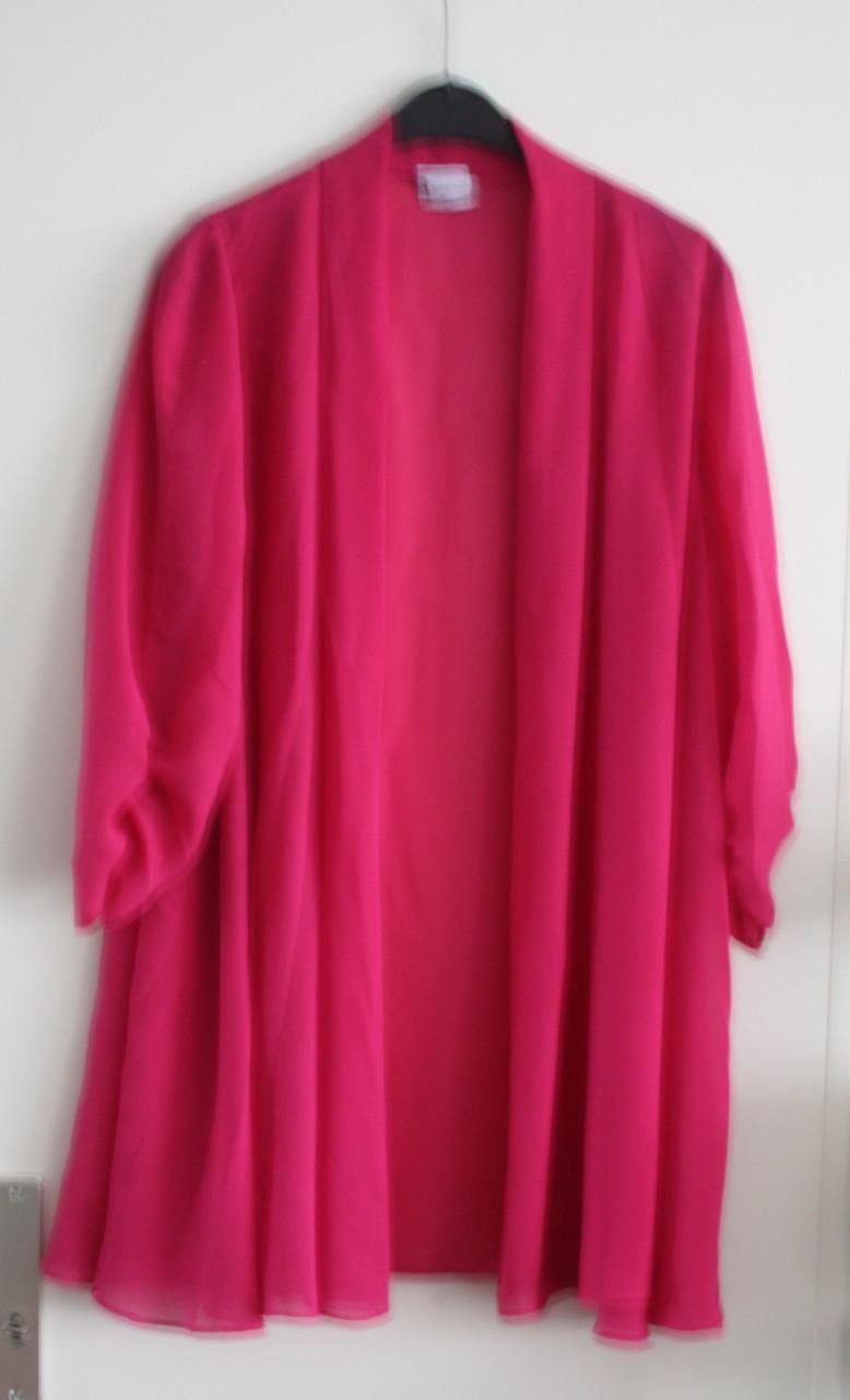 Fel roze vest zonder knopen  maat 42