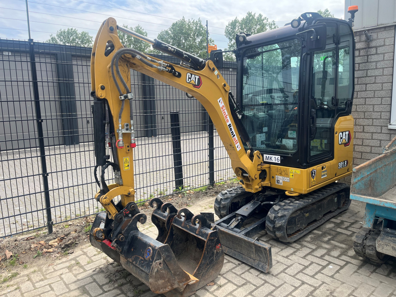 Te huur: Minigraver, graafmachines 0.9T, 2.0T, 2.5T tot 25T