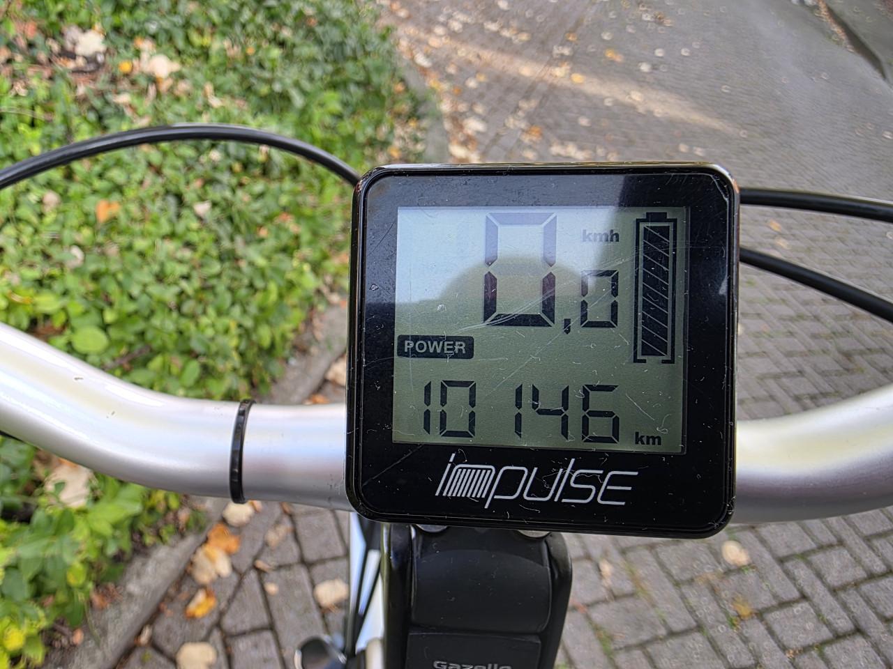 Schitterende Gazelle Orange elektrische heren fiets met middenmotor