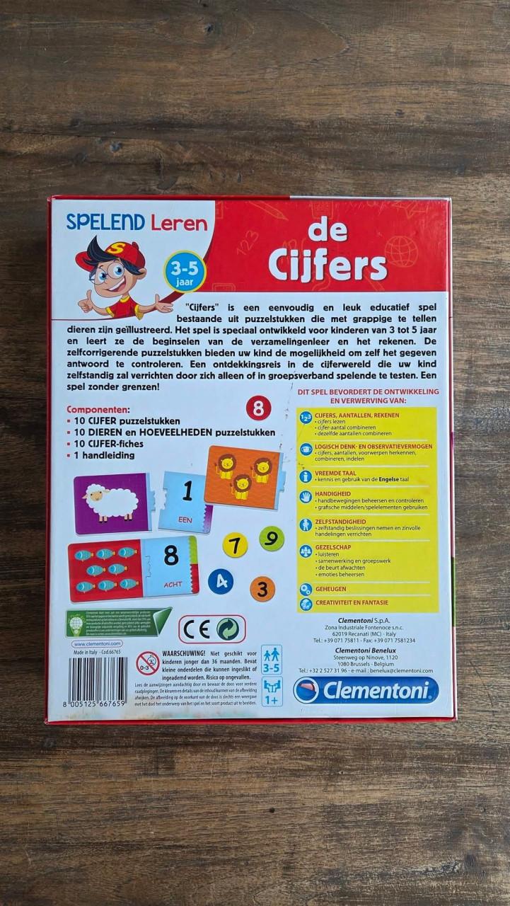 🎈Spelend Leren: de Cijfers. 3 - 5 jaar. Tweetalig; Nederlands en Engels.