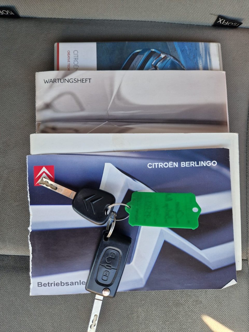 TE KOOP CITROEN BERLINGO MULTISPACE GEEL KENTEKEN 1.6 16V