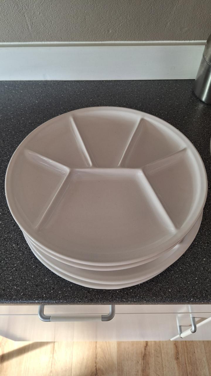 4 Grote gourmetborden