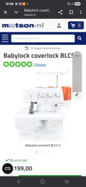 Baby Lock Cover Stitch