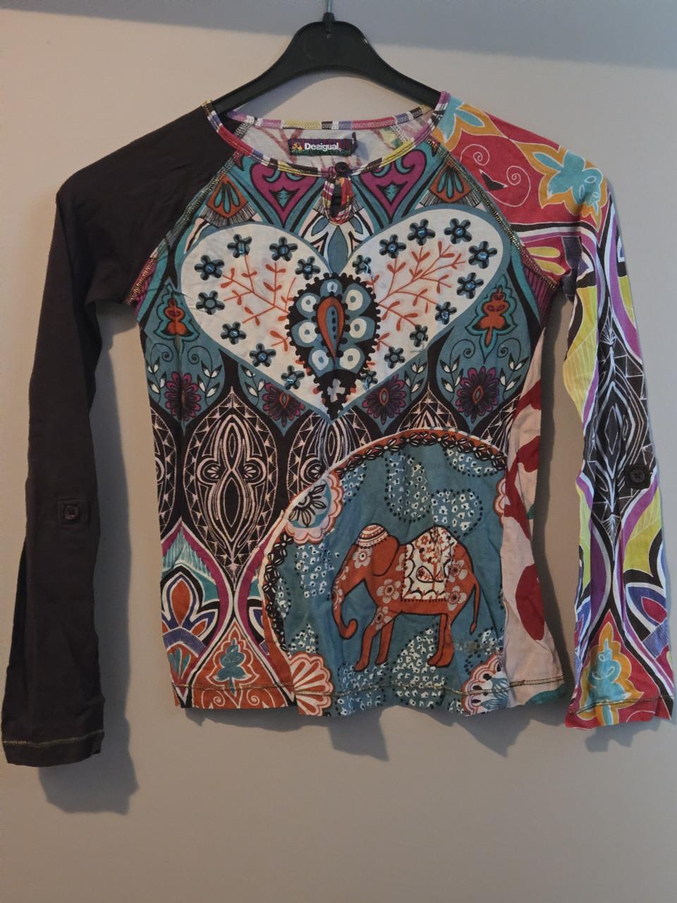 Shirt lange mouwen - Desigual - Maat 9-10
