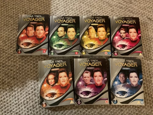 Dvd complete serie Star Trek Vogayer, seizoen 1 t/m 7