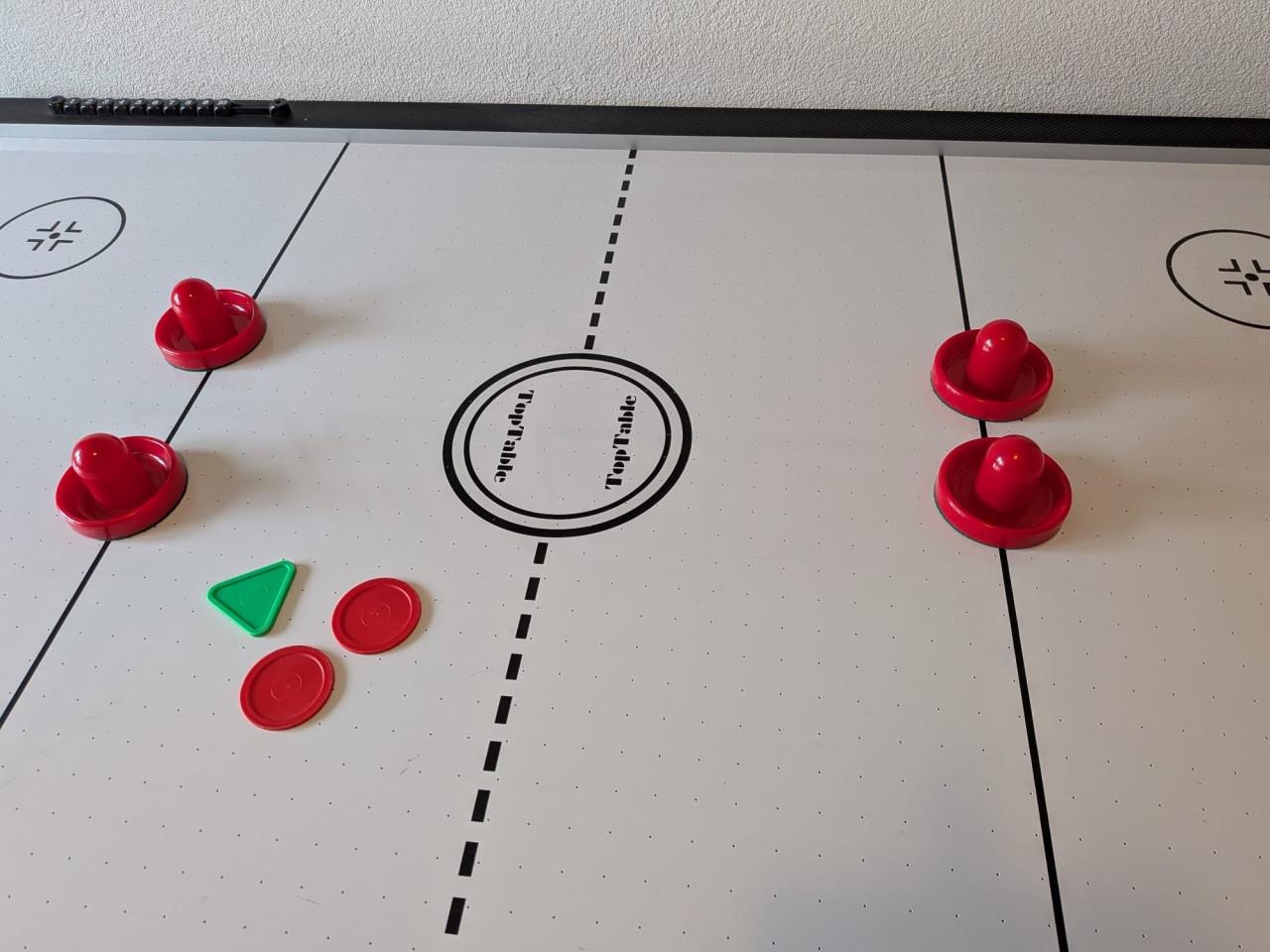 Airhockey tafel (opklapbaar en verrijdbaar)