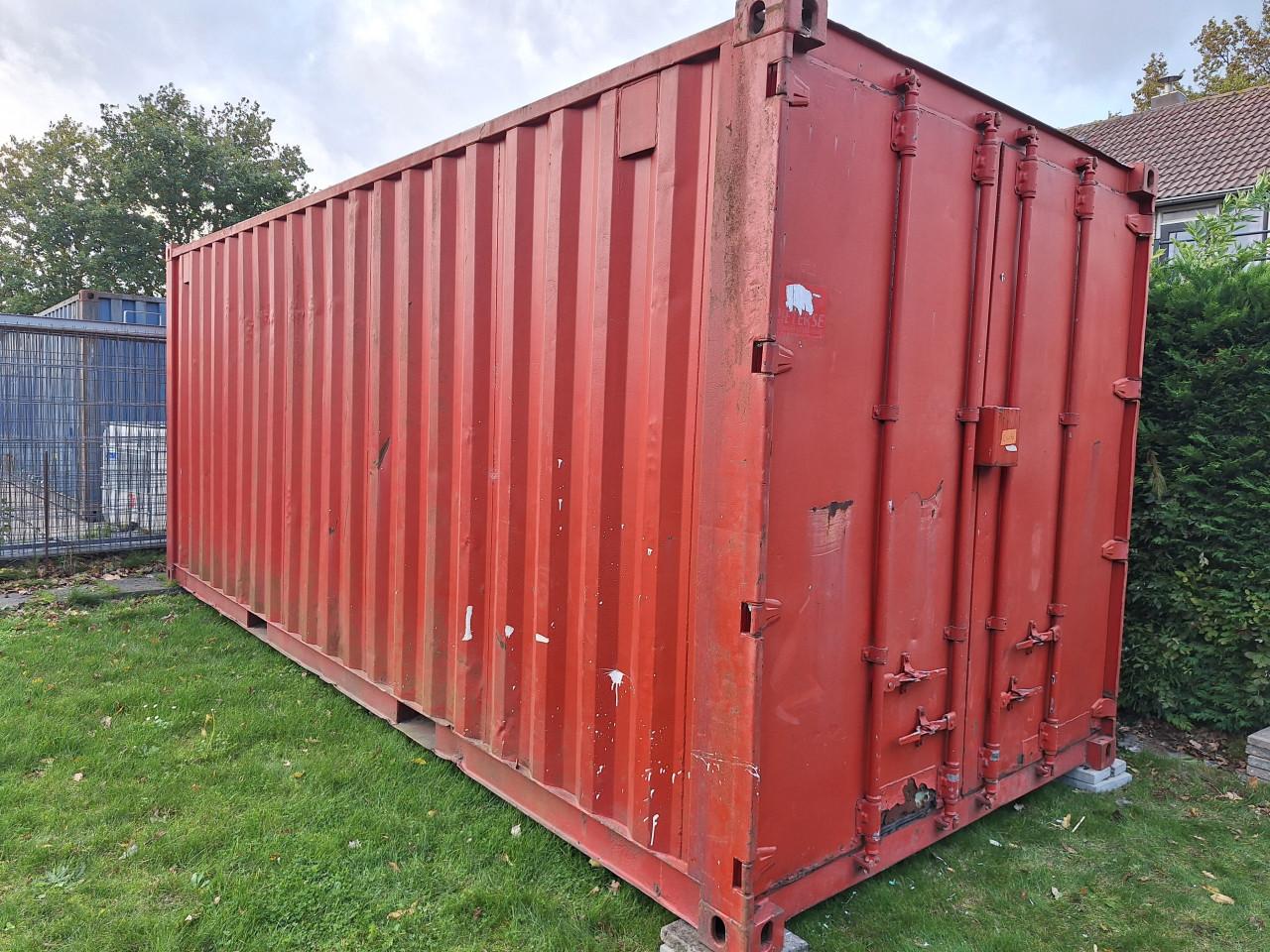 Container 20ft, zeecontainer, opslagruimte, berging