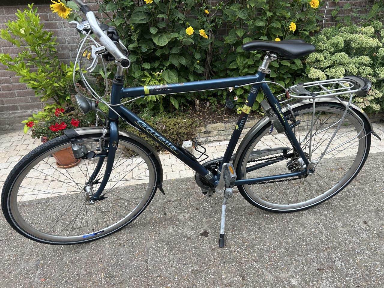 Herenfiets sportfiets Gazelle Cayo Track & Trail