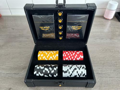 Pokerset in koffertje