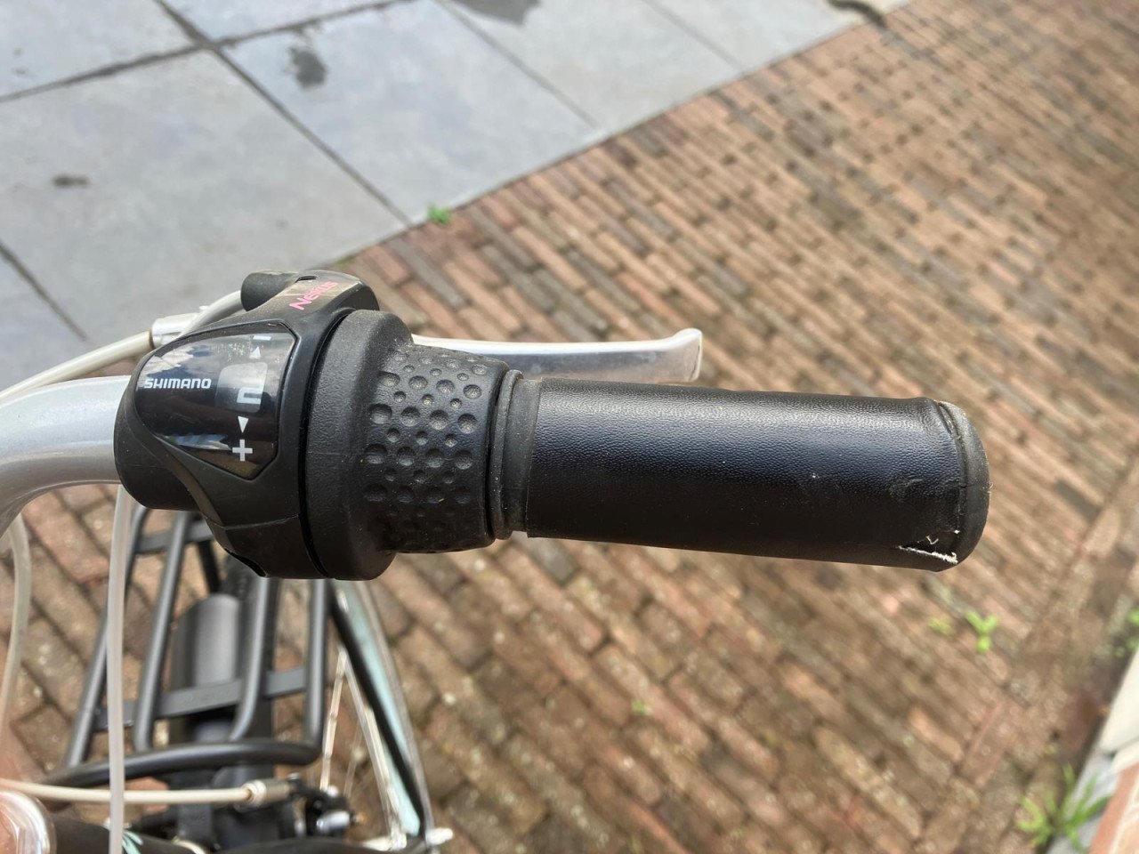 Meisjesfiets Batavus Star 26 inch 3V Mat grijs