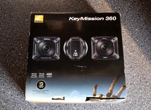 Nikon KeyMission 360 4K 360 graden camera.