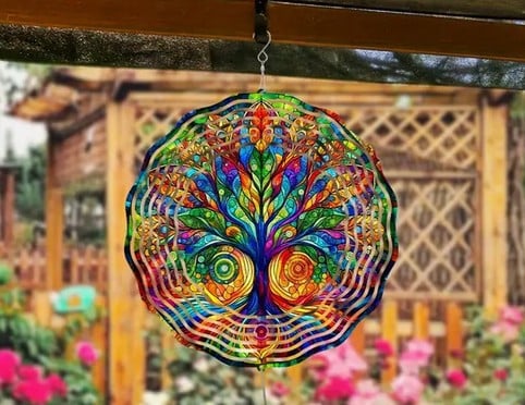3D levensboom - boom ( windmolen / windspinner )