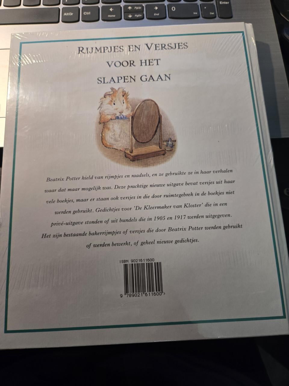 Boek en de cd "Rijmpjes en Versjes voor het Slapen Gaan"  Beatrix Potter,