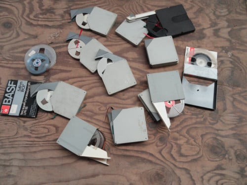 Tapedeck spoelen