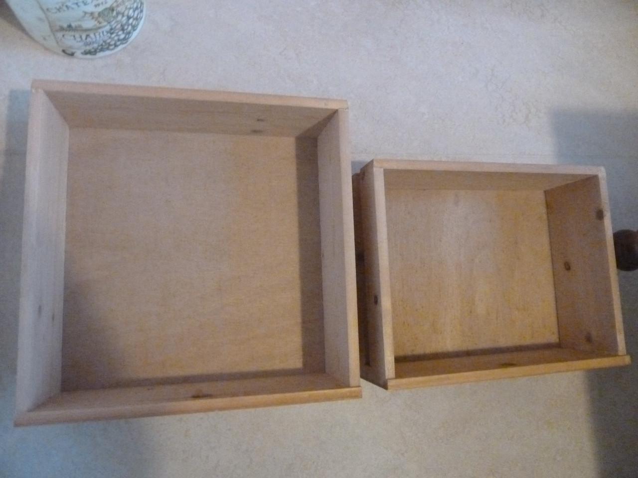 Houten laden voor inbouw