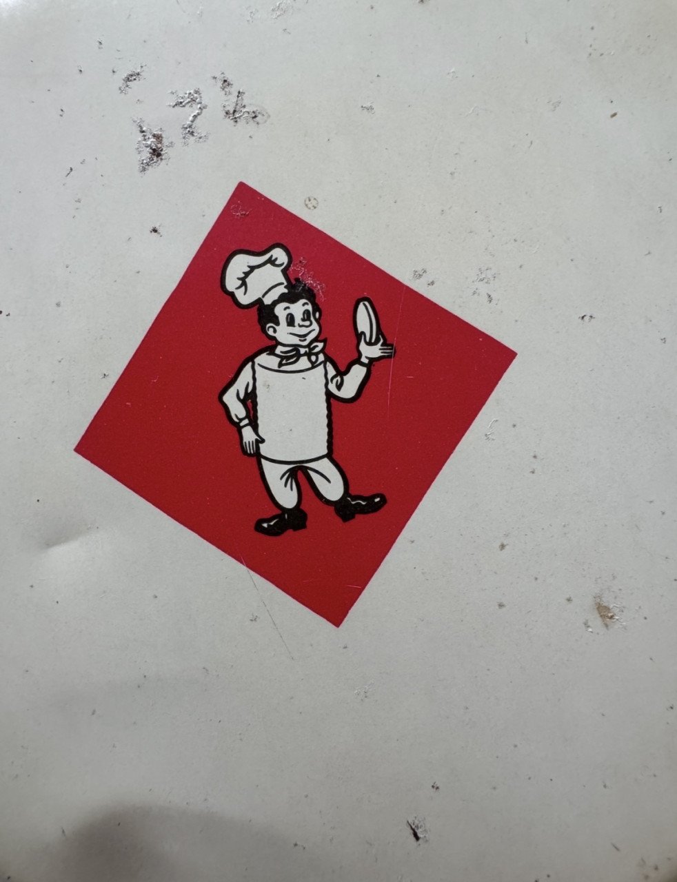 Vintage beschuitbus van bolletje
