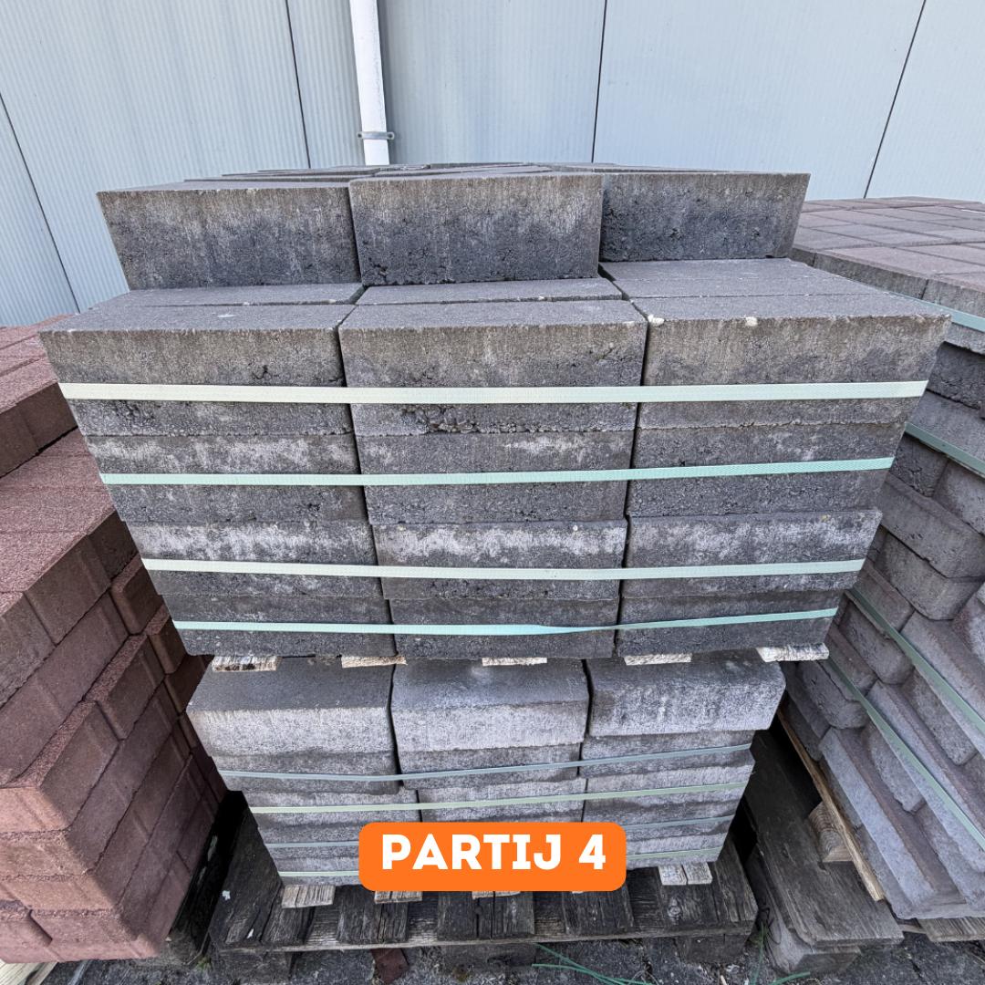 Restpartijen sierbestrating – diverse soorten vanaf €15