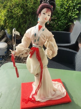 Heel mooi origineel vintage japans beeldje, in mooie staat....