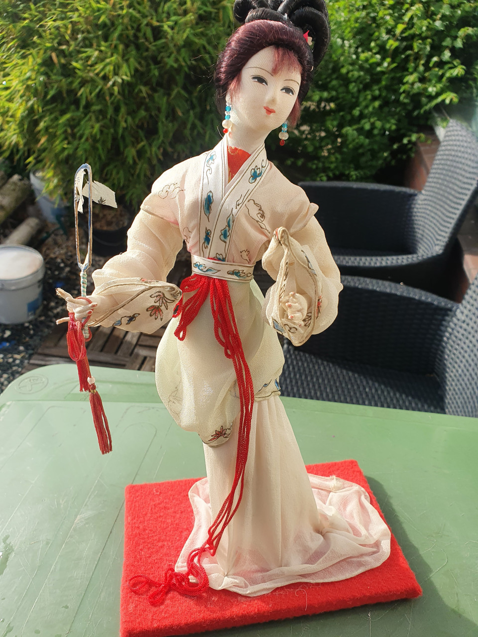 Heel mooi origineel vintage japans beeldje, in mooie staat....