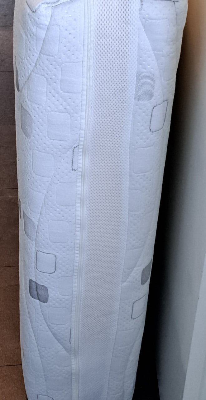 Koudschuimmatras ● 90 x 200 x 20 ● HR40 ● H2 hardheid ● wasbare hoes