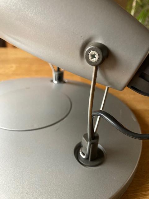 Plafondlamp met 3 spots en lichtbalk