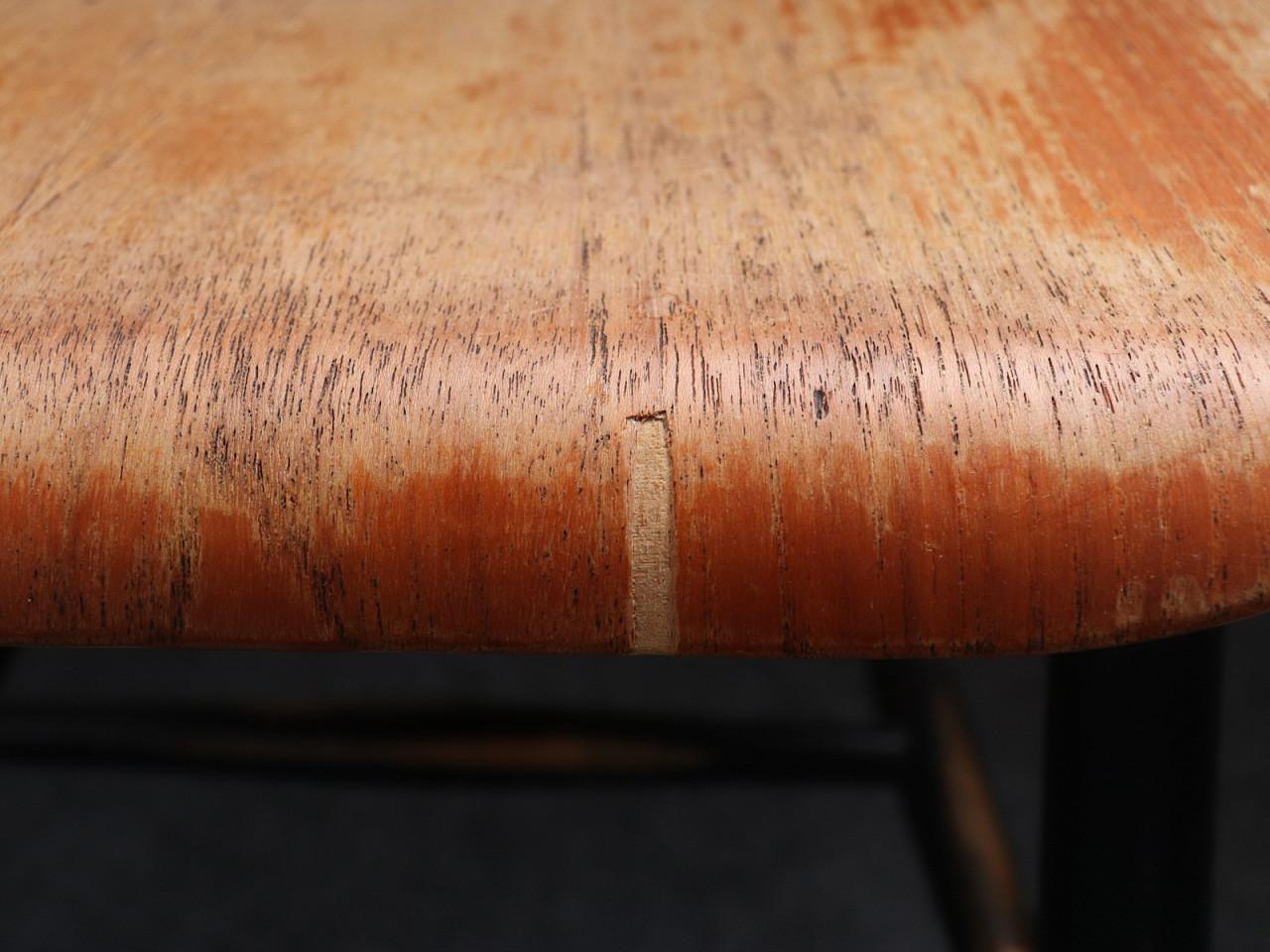 6x vintage Pastoe 'Haga' spijlenstoel