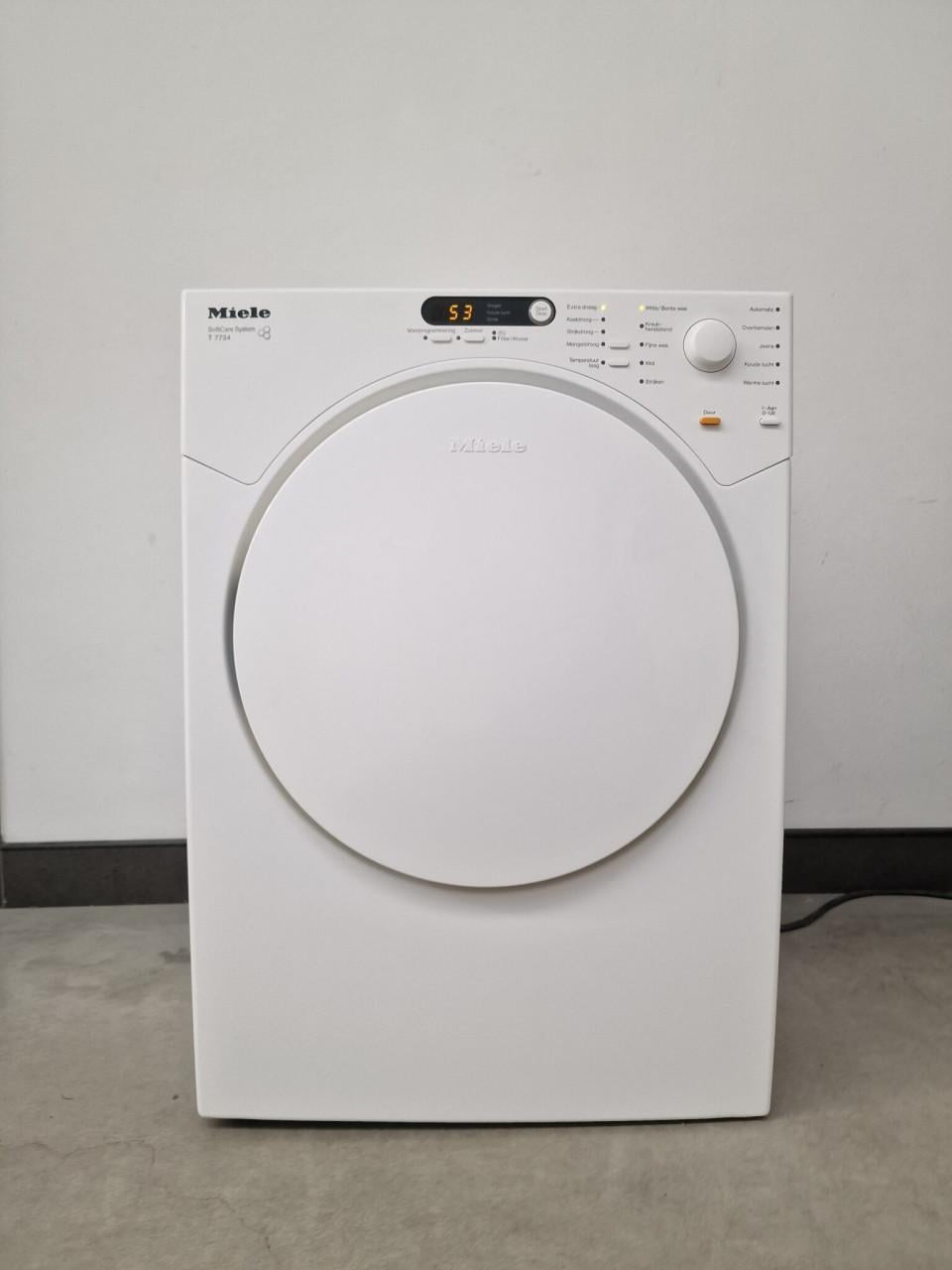 Wasdroger Miele T7734 Afvoerdroger 6 kg  Als nieuw