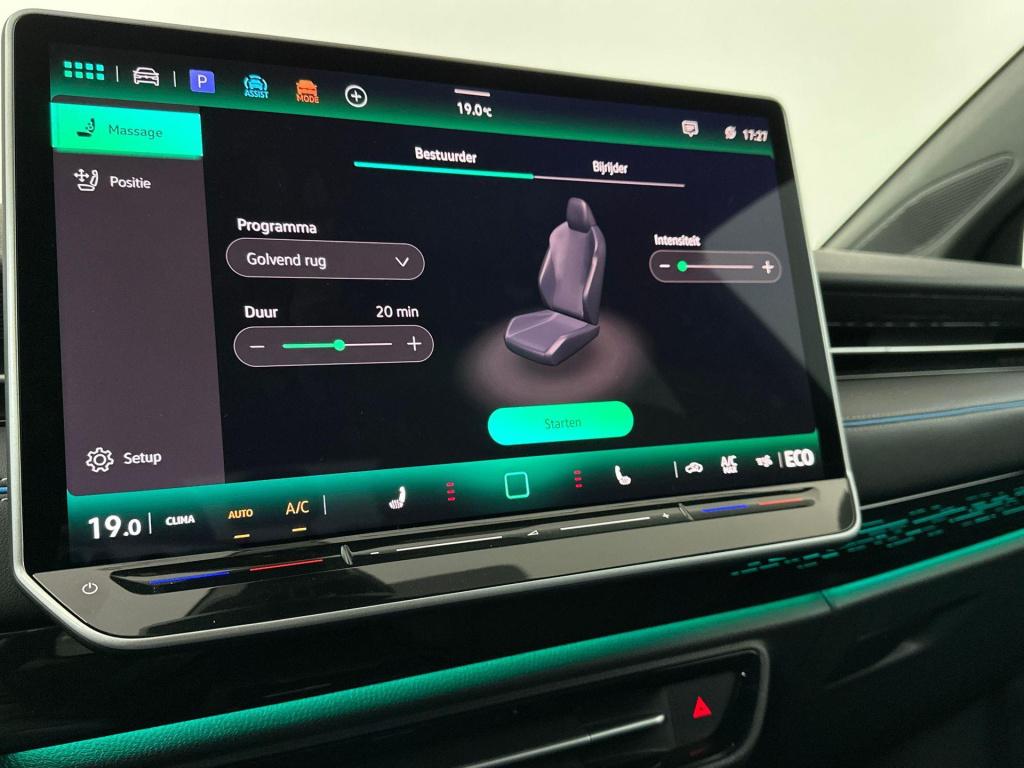 Volkswagen Id.7 limousine pro business 77 kwh 286pk | memory+massage stoel 