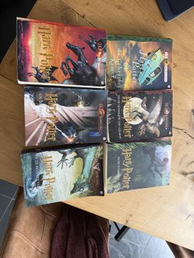 Harry Potter boeken 2 t/m 7