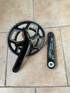 FSA crank met enkelzijdige powermeter stages