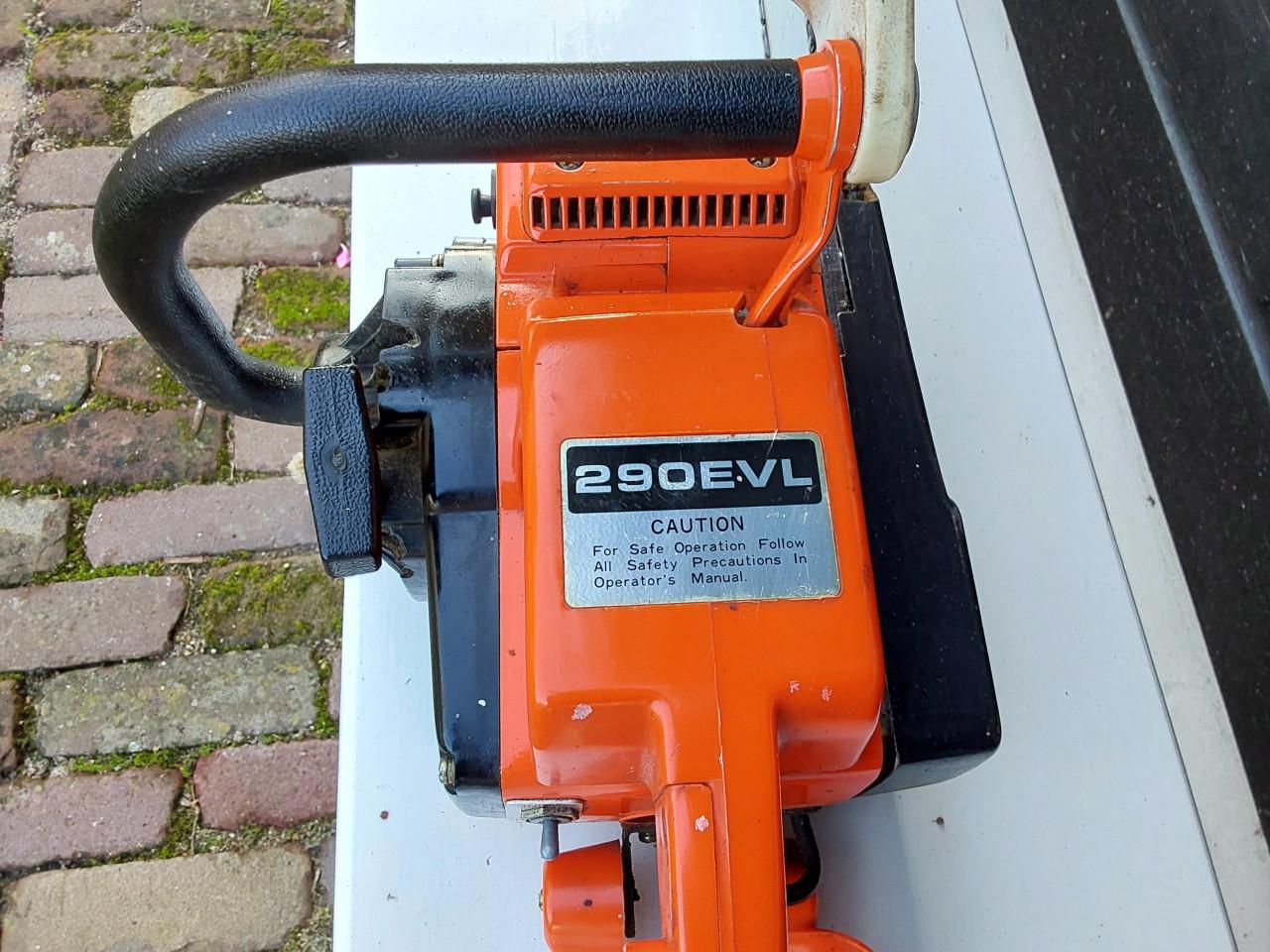 Kettinzaag, benzine, merk Echo