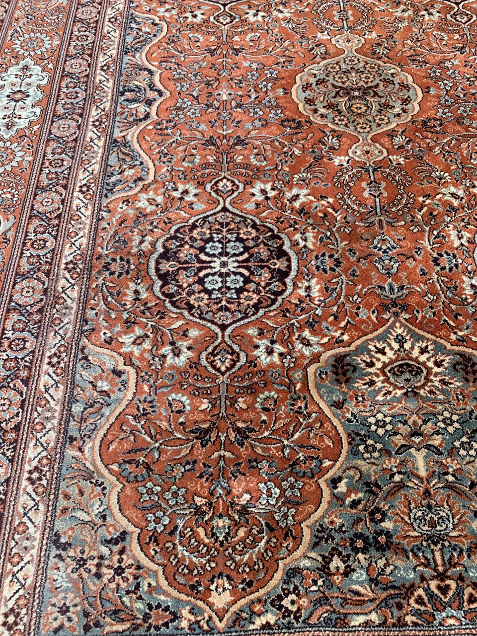 🍂Mooi Sfeervol Vintage Vloerkleed in Warme Herfstkleuren🍂