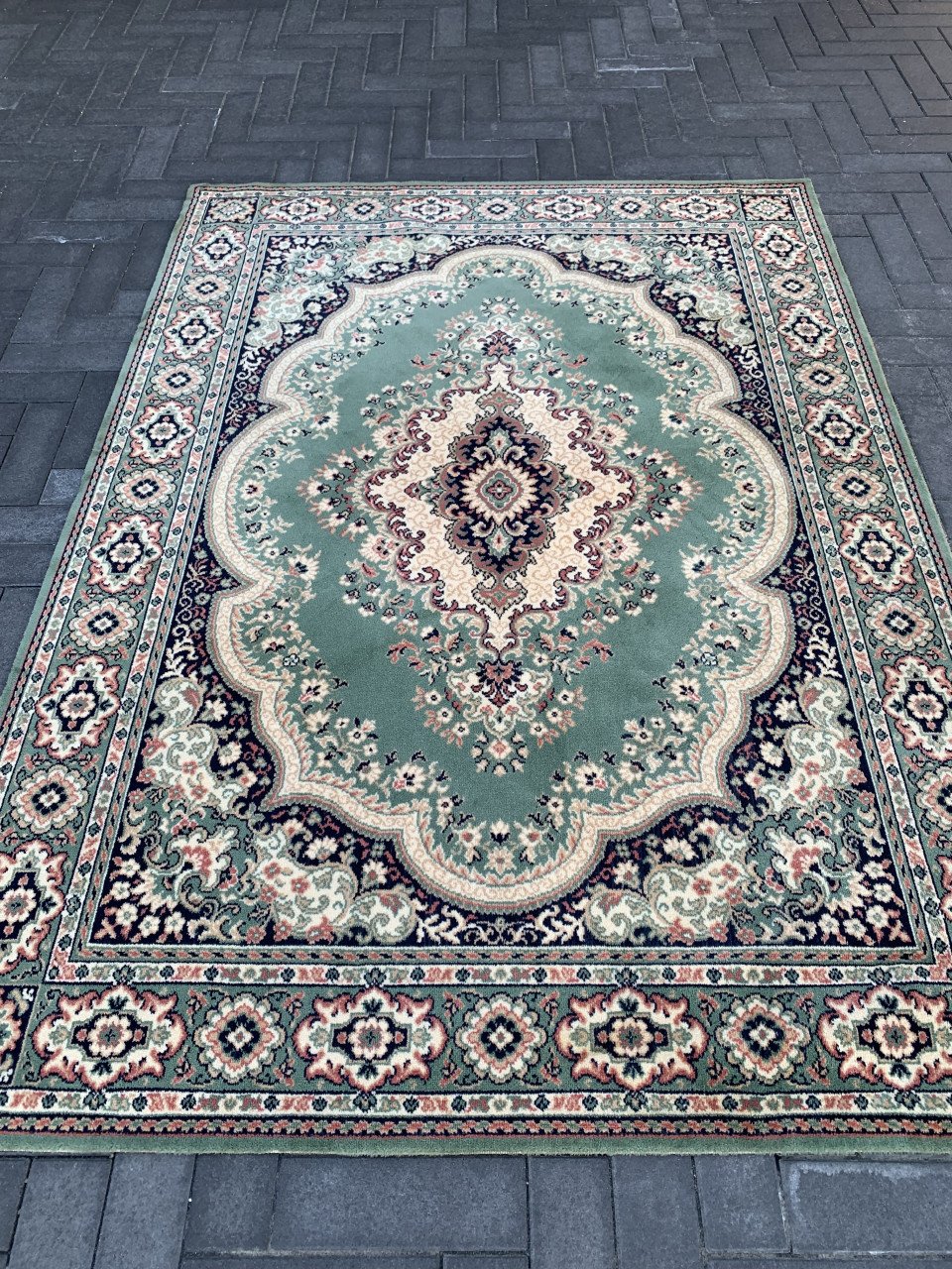 💐Onwijs Leuk Vintage Vloerkleed van Zuiver Scheerwol 💐