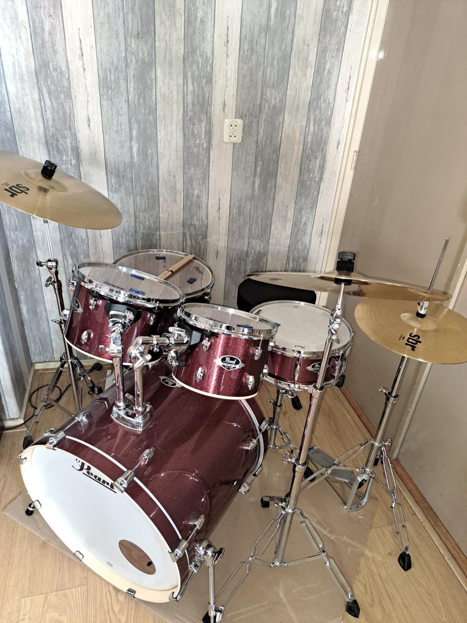 Te koop pearl drumstel