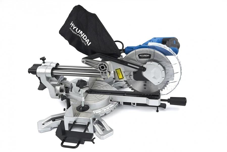 Afkortzaag 1500W, met onderstel, ACTIE!!