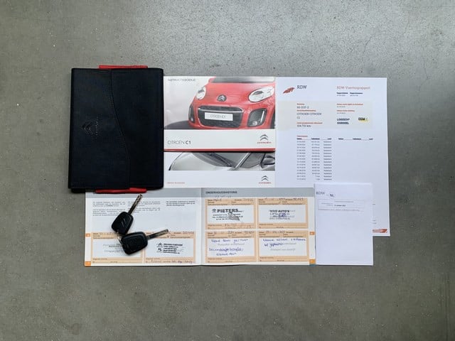 Citroen C1 1.0 airco | 5-deurs | nap | nieuwe apk | 2012