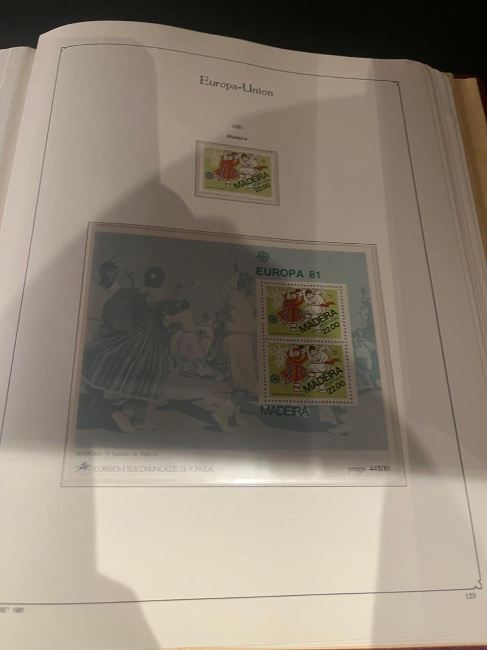 Kleine verzameling Europa Cept / Meelopers