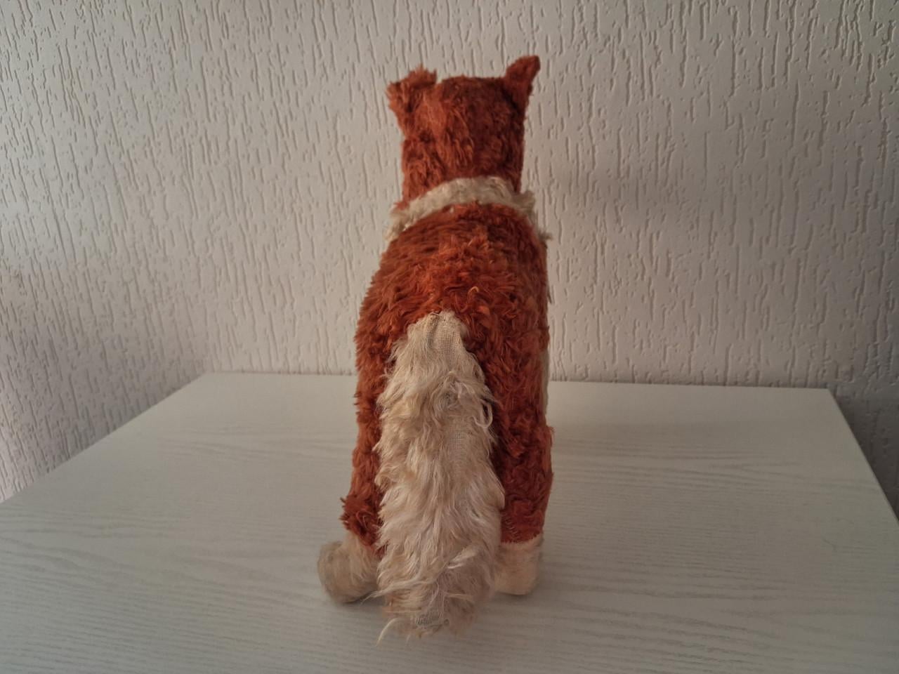 Vintage rubberface Originele Lassie knuffel