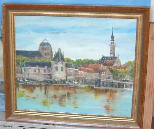 De Oranjeplaat 24  Jac Caljouw  Arnemuiden en scherenkruiser