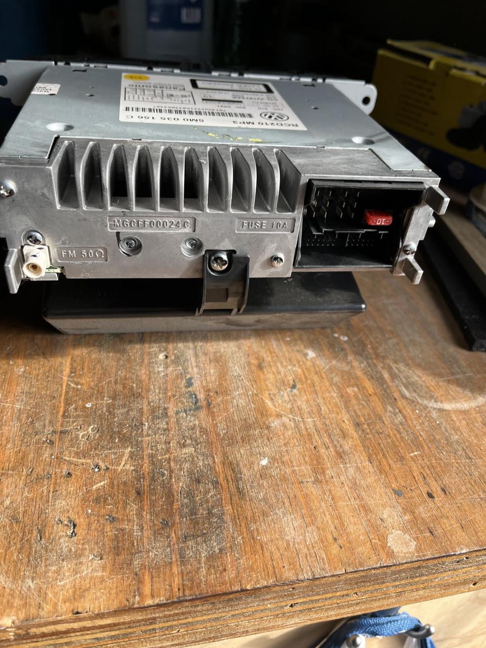 Volkswagen autoradio Panasonic