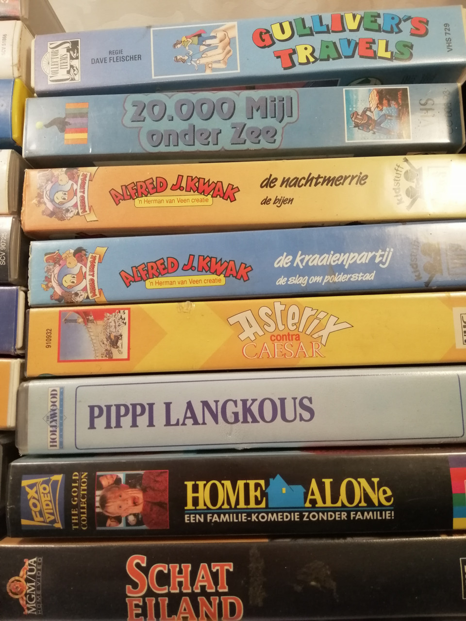 VHS (disney) films 110 stuks voor 25 euro!