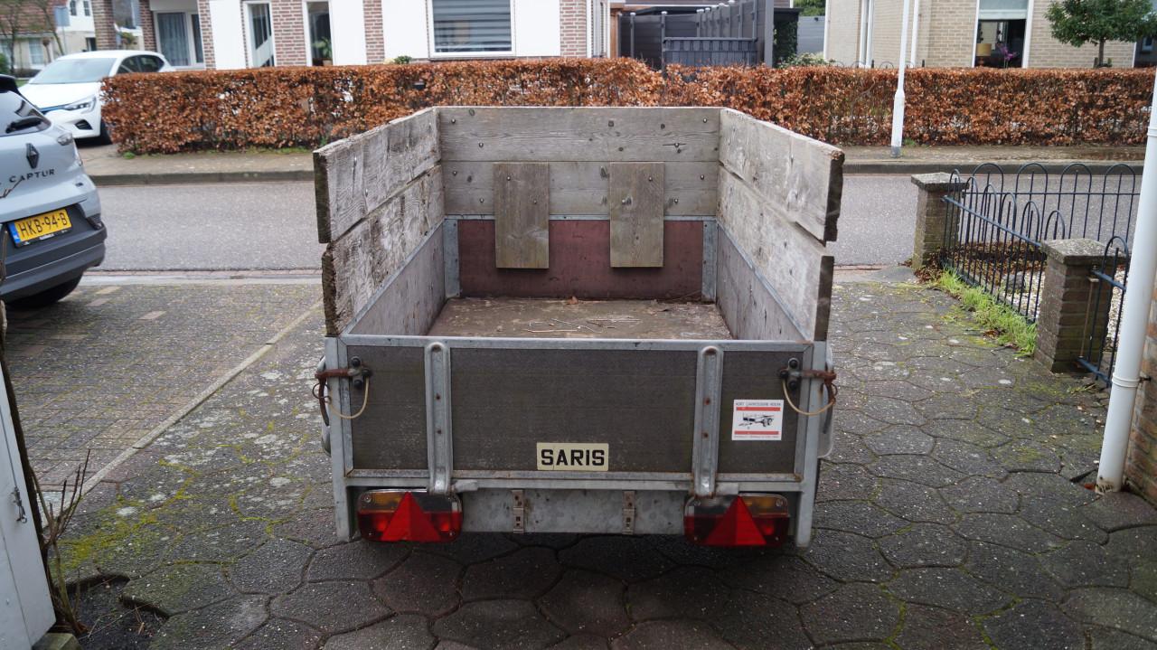 Saris aanhangwagen type G10 ongeremd tot 600kg