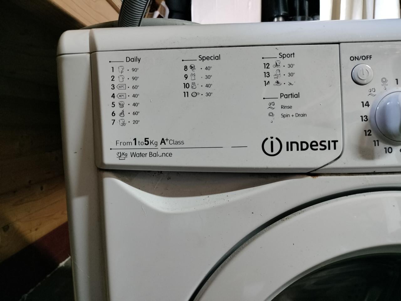 Indesit wasmachine