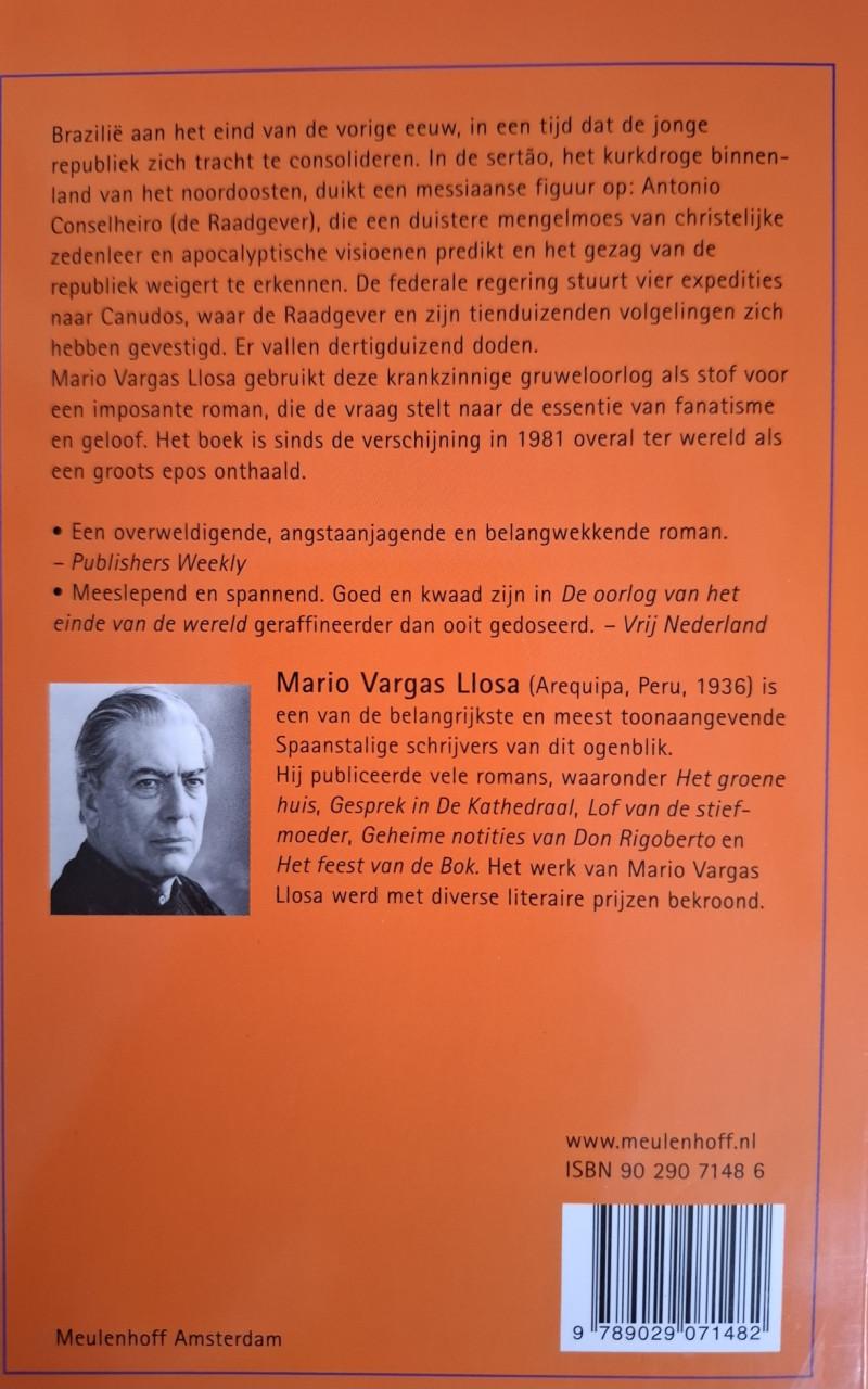 De oorlog van het einde van de wereld, door Mario Vargas Llosa